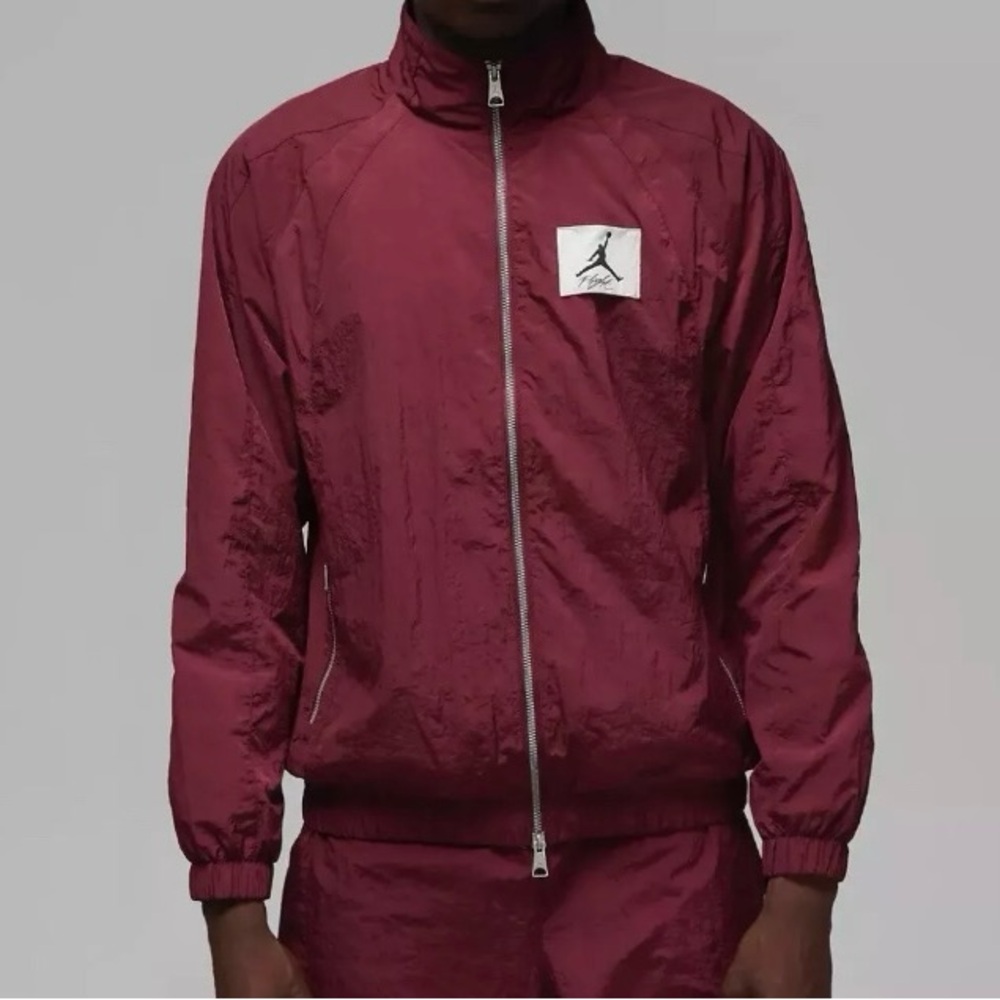 Nike Air Jordan 4 Essentials Flight Track Jacket Cherrywood DQ7336-680 XL